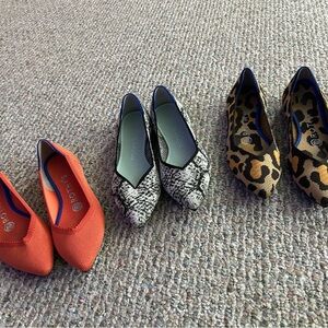 Rothy's Orange Flats & Loafers